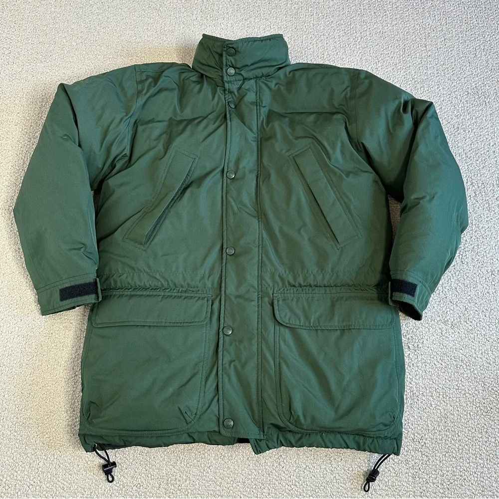 J. Crew Puffer Down filled Coat Green‎ Medium